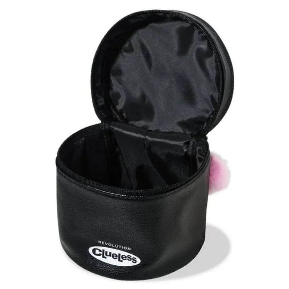 CLUELESS 30TH Anniversary Collection Cosmetics Makeup Travel Bag Black NEW